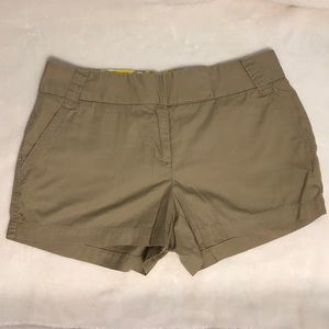 J Crew Classic 3” Chino Shorts